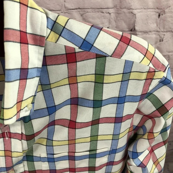 Men's cremieux classic button front shirt sz medium - Picture 2 of 4